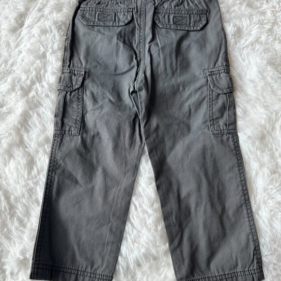 Carter's Long Pants Size 4T Gray Cargo Joggers - Picture 2 of 4